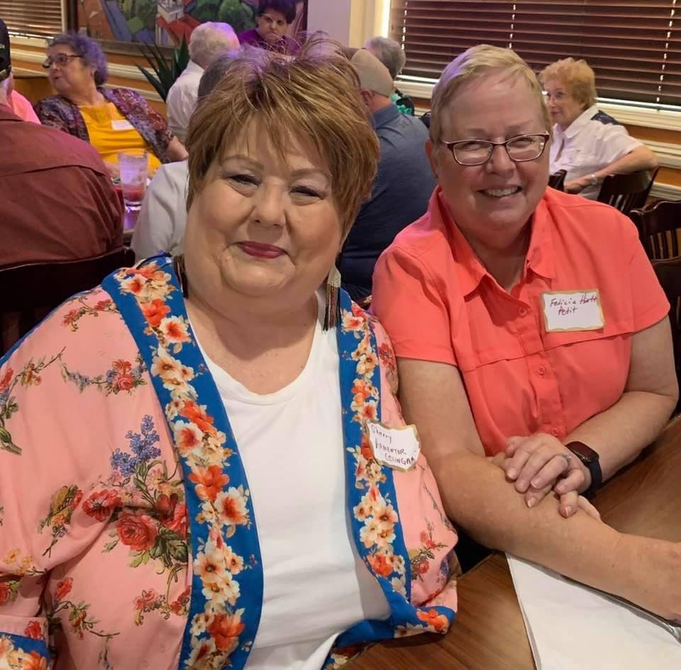 Sherry Clingan and Felicia Hiatt